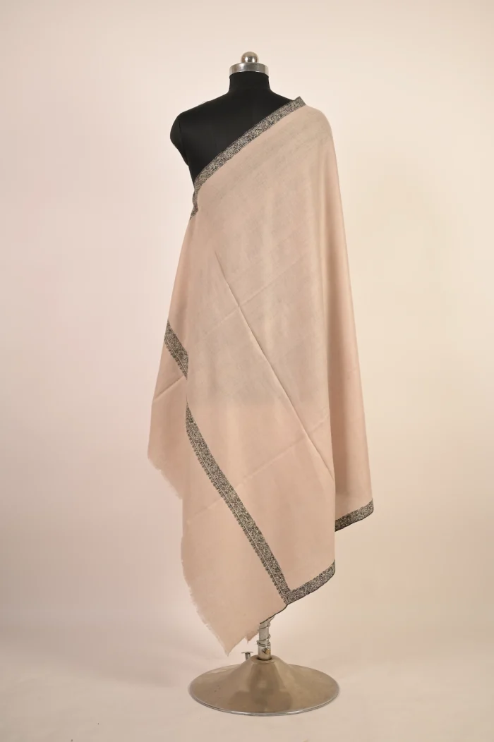 white pashmina cashmere