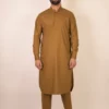 brown kurta