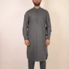 pakistani grey kurta for groom