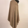 brown shawl