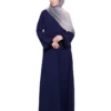 blue abaya