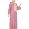 pink abaya