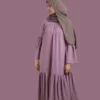 purple abaya 