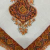 Fine pashmina rumal paying homage to Bahrain's Ghutra (غترة) heritage