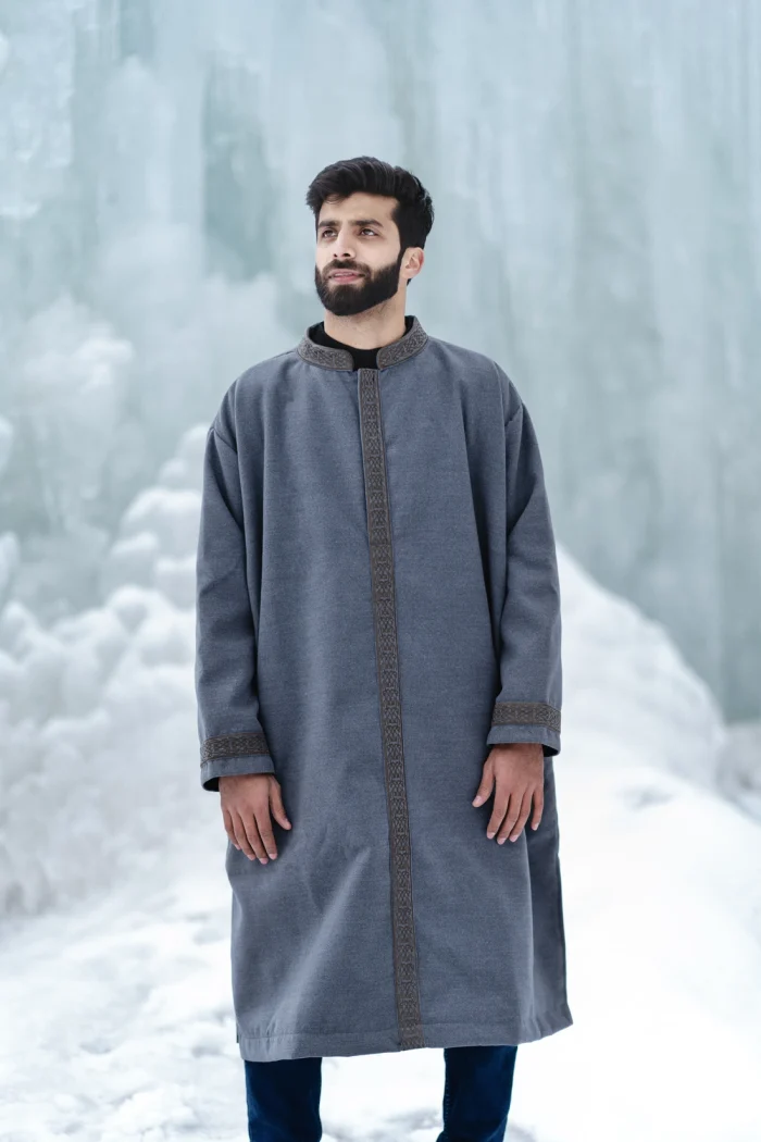 embroidered djellaba for men