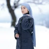 winter abaya for girls