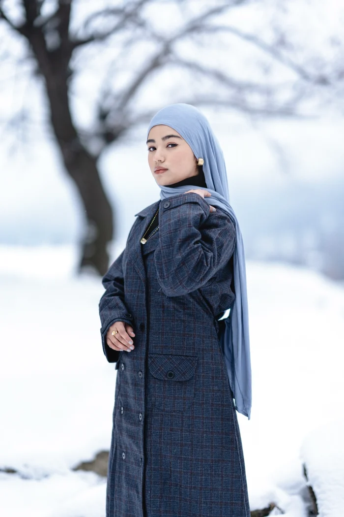 winter abaya for girls